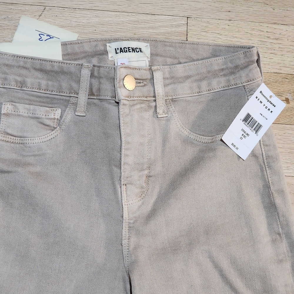 L'AGENCE Margot High Rise Skinny NWT Size 23 - Picture 9 of 13